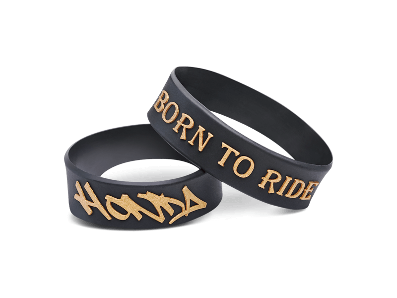 BORN TO RIDE RUBBER BAND